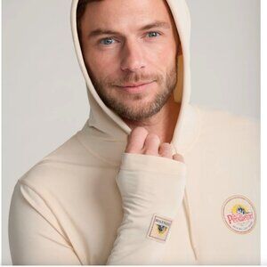 NWT Surf Pendleton Rashguard Shirt UPF 50+ Small Hooded Pullover Sun Protection